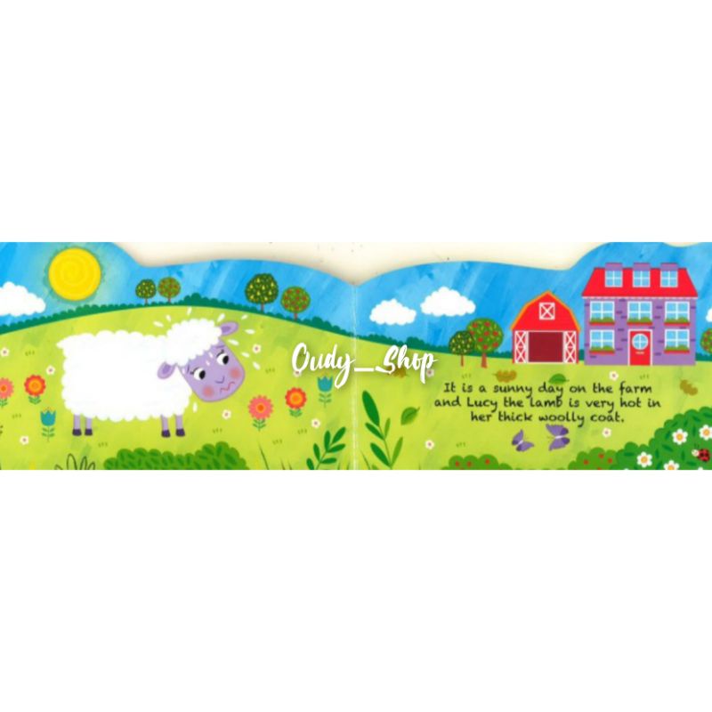 A Baby Animal Board Book Lucy The Lamb Buku Cerita Anak Impor Murah