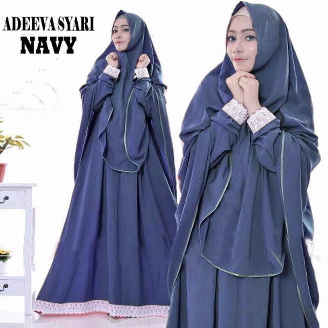 PROMO Lebaran  Gamis Adeeva Syari Banyak Warna /Fashion Muslim