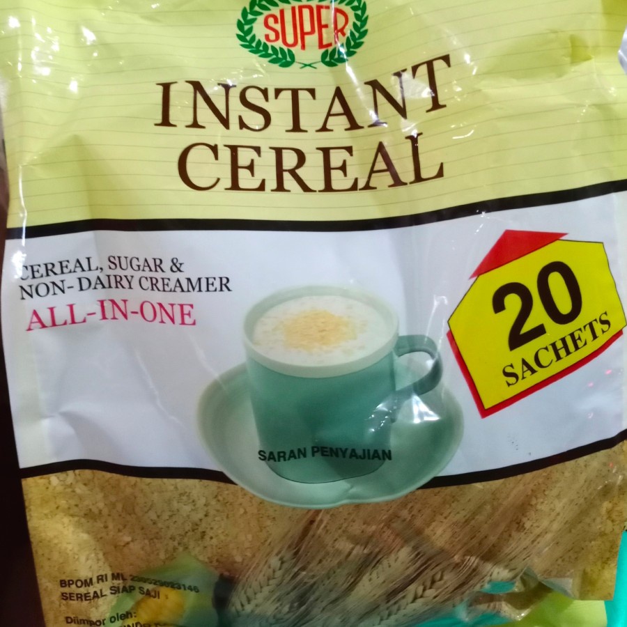 

Cereal Instant Super 20 sachet