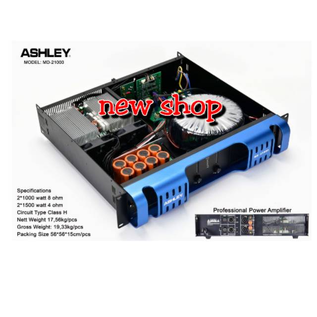 Power Ashley MD 21000 CLASS H original Ashley