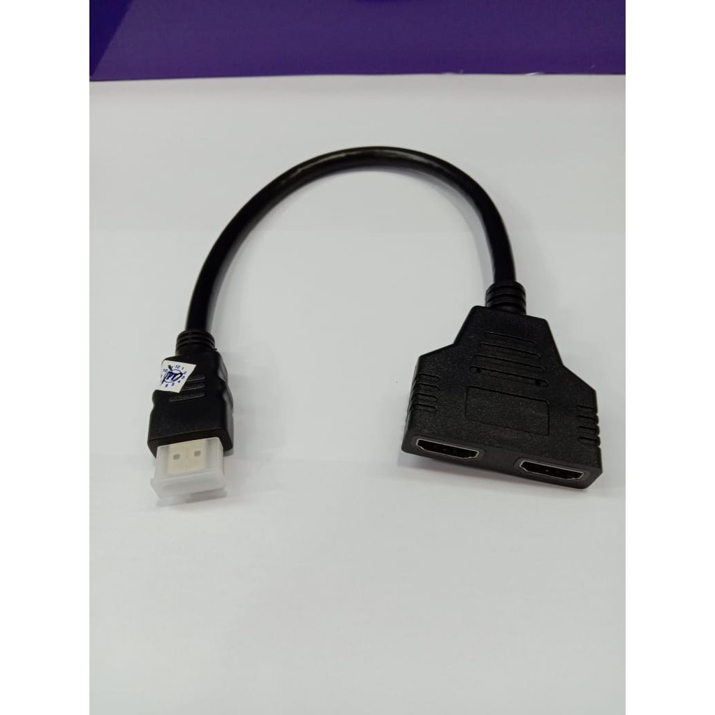 CONNECTOR HDMI 1 MALE TO HDMI 2 FEMALE