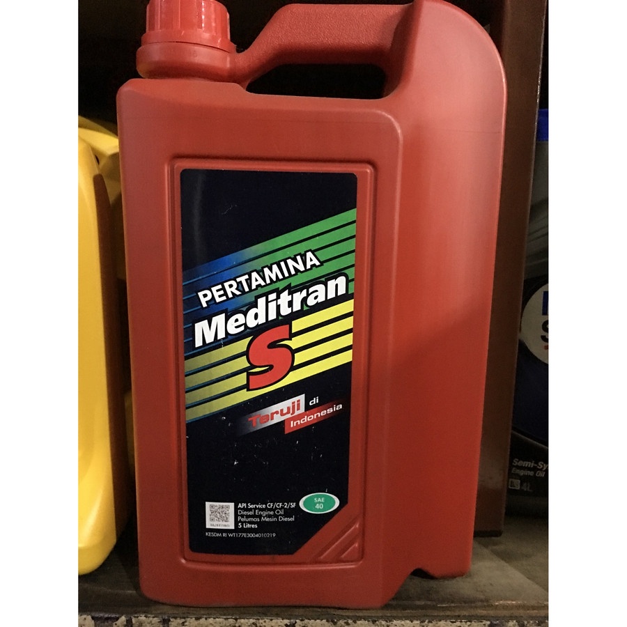 OLI MESIN PERTAMINA MEDITRAN S40 -5 LITER