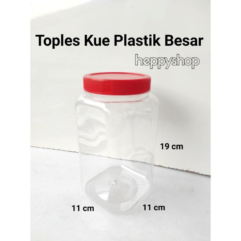 Toples Kue Plastik Besar