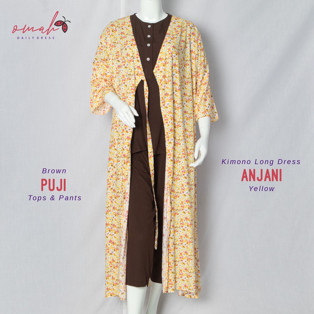 Kimono Long Dress Anjani