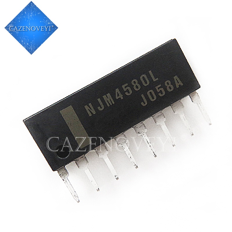 5pcs Ic NJM2068LD NJM2068 NJM4580L NJM4580 SIP-8