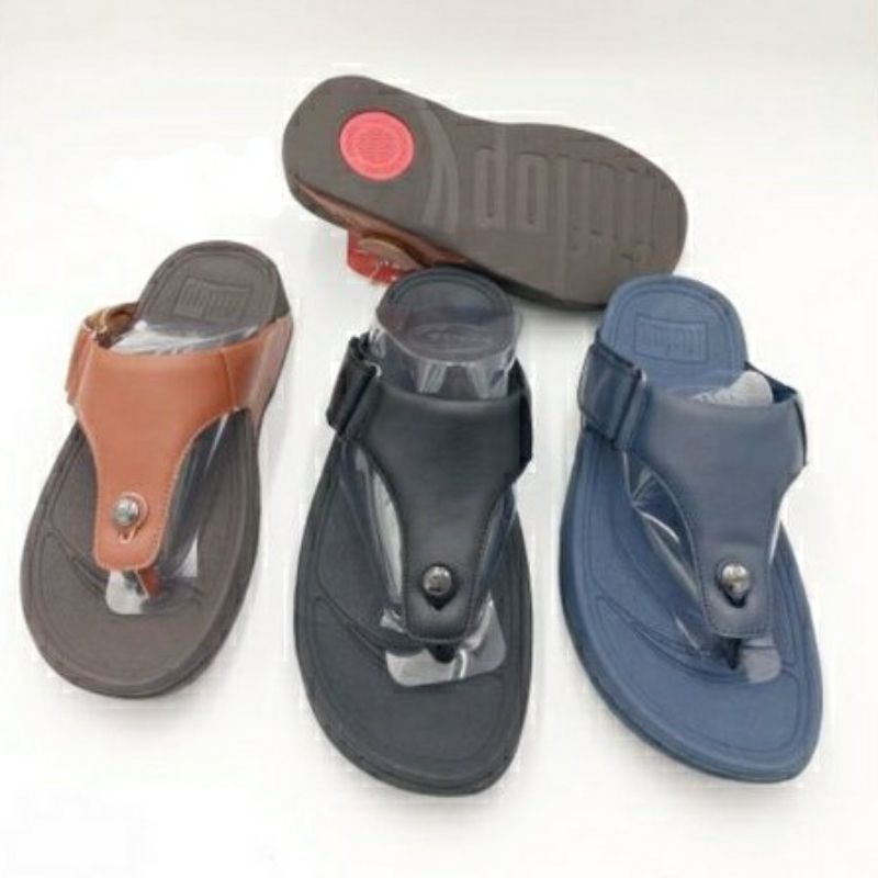 SANDAL JEPIT PRIA FITFLOP NUBUCK TRACK II MAN