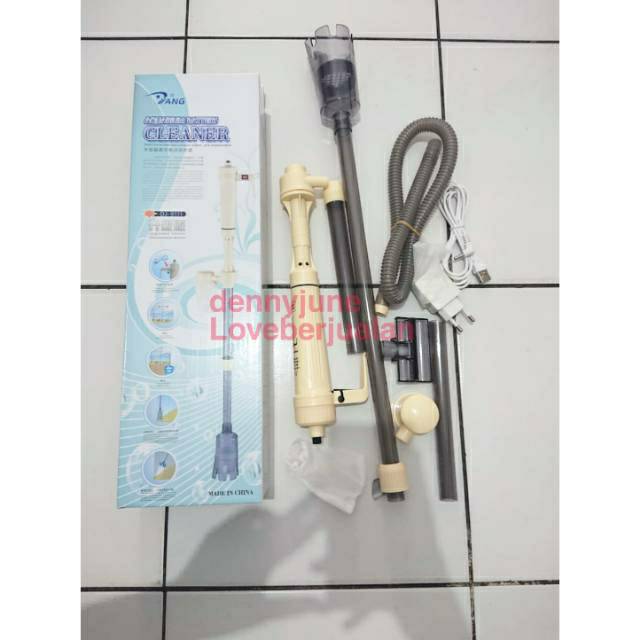 Aquarium Battery Cleaner Alat Sipon Listrik Pembersih Akuarium tenaga listrik atau baterai