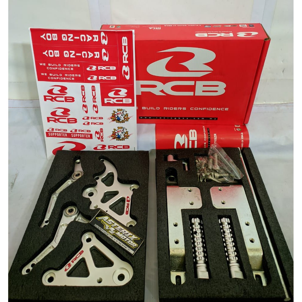 FootStep Underbone.Underbound footrest.UB RCB Original Untuk yamaha MX king Sonic 150 Supra GTR 150