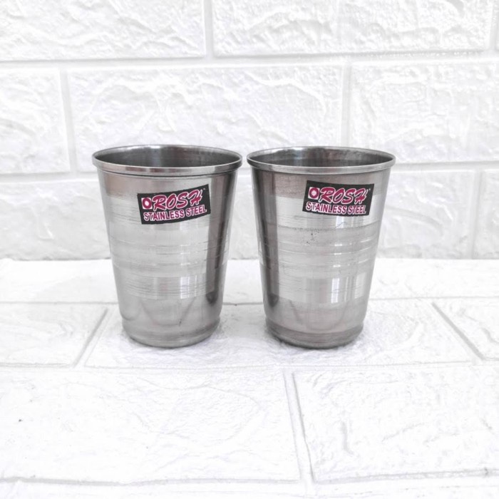 Mug Tumbler Korea Gelas Minum Air Stainless Steel Home Pro Homepro 260ML Drink Glass Gelas Unik Saji