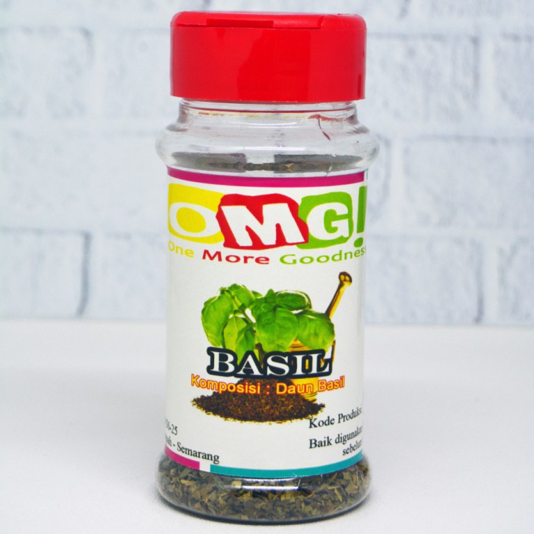 

Daun Basil OMG - Botol 12,5 Gram