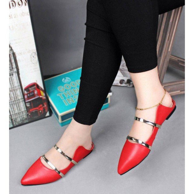Sepatu Batam Malone Souliers Maureen Slipon Shoes 50736 / A88-1 (2812)