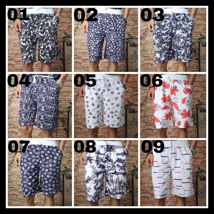 NEW STOCK CELANA SANTAI COWOK SURFING DISTRO KEREN CELANA PENDEK CELANA 3/4 PRIA PRODUK LARIS