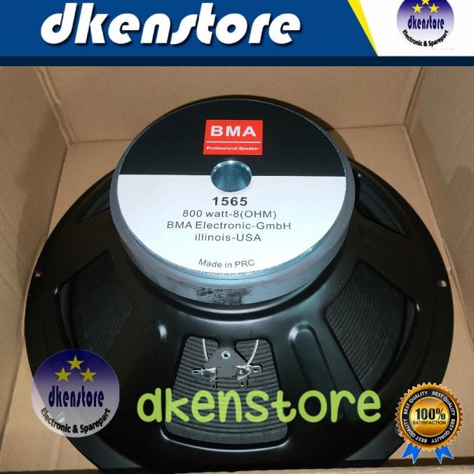 Speaker BMA 15 inch 1565 spiker bma 15in 1565 Low mid Original