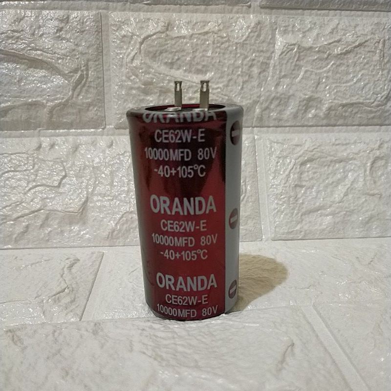 elco 10000uf 80v 10000 uf elko 80 volt ORANDA ASLI