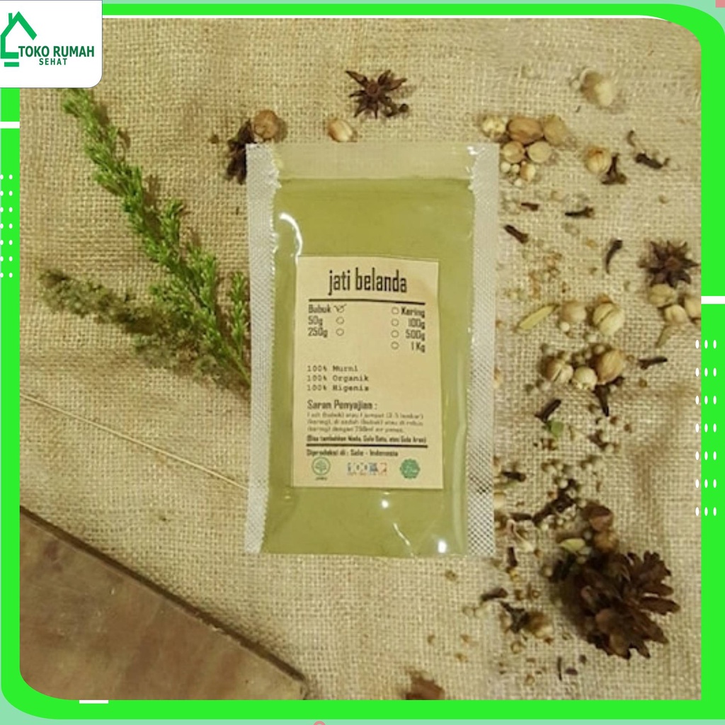 

DAUN JATI BELANDA BUBUK 250 gr - Sonchus Arvensis - MURNI - JSR