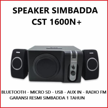 SPEAKER SIMBADDA CST 1600N+ BLUETOOH