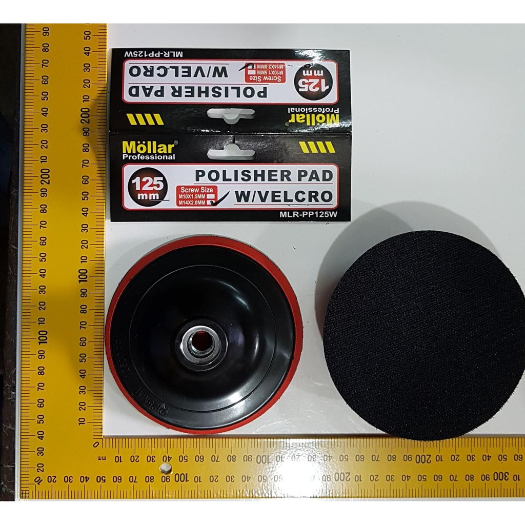 POLISHER VELCRO PAD SANDING DISC 5 INCH TATAKAN AMPLAS BULAT