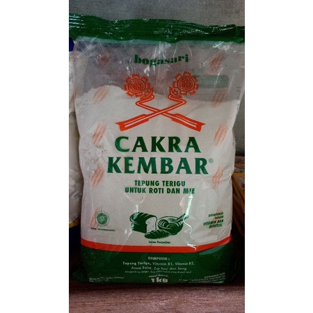 

Tepung Cakra Kemasan Bening 1kg