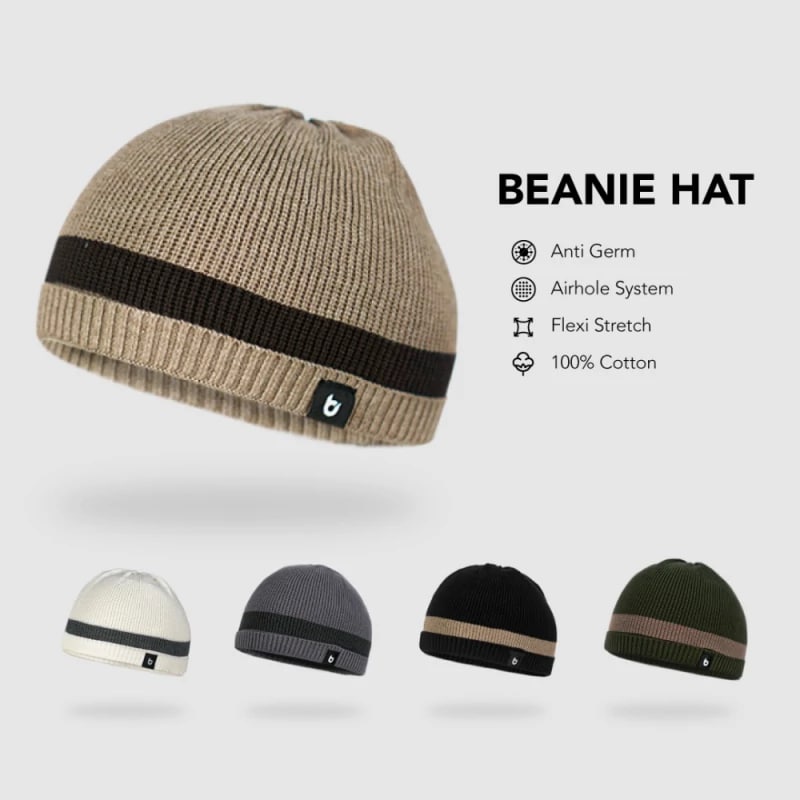 Beanie Hat Peci Rajut Bunayya