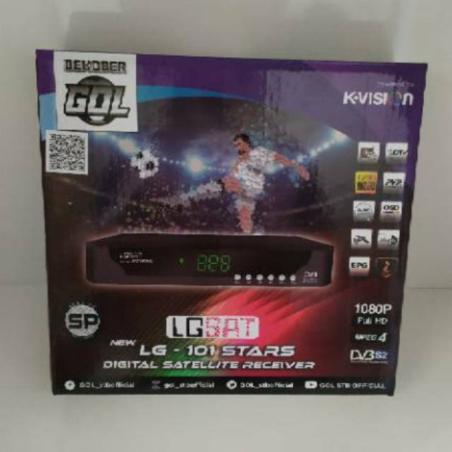 RECEIVER K-VISION GOL LGSAT GRATIS MNC GROUP