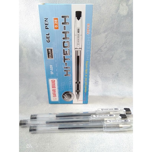 

Pulpen HI TECH gel SAFARI