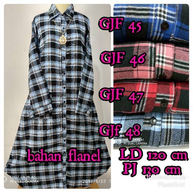 Gamis flanel jumbo/gamis kotak kotak/maxi kotak/gamis jumbo/maxi jumbo/long dres/gamis kotak jumbo