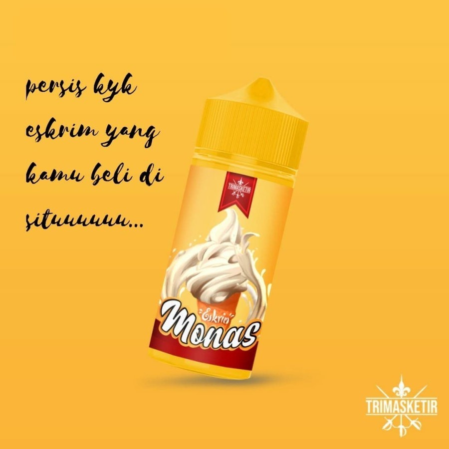 Es Krim Monas 100ML by Trimasketir