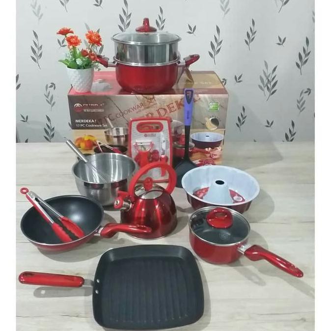 Panci Supra 17 Pcs Panci Merdeka Supra Merdeka Set Panci Set Ragilanggara20