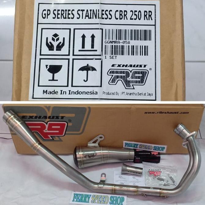 Termurah Knalpot R9 Gp Series Cbr 250 Rr / Knalpot Racing R9 Gp Series Cbr 250 Termurah