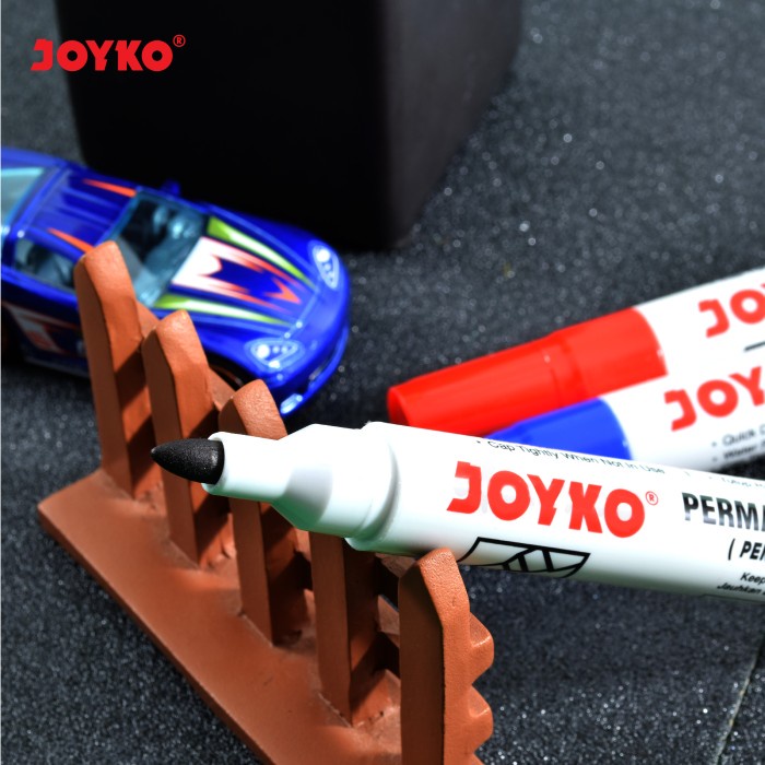 

TULIS-ALAT- JOYKO PERMANENT MARKER SPIDOL PERMANEN ROUND TIP - BLUE -ALAT-TULIS.