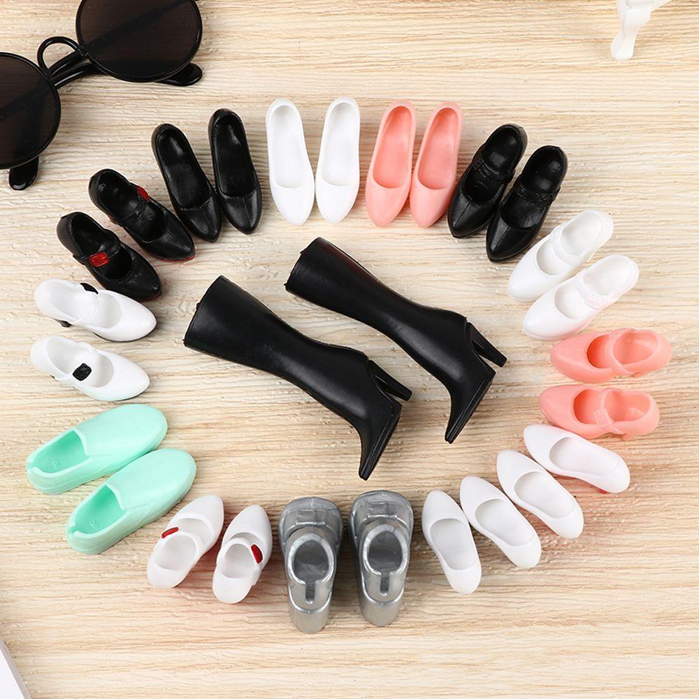 Sepatu Suyo1Per3 1/6boneka Plastik Fashion Panjang Kaki 2cm Panjang Lutut Boots