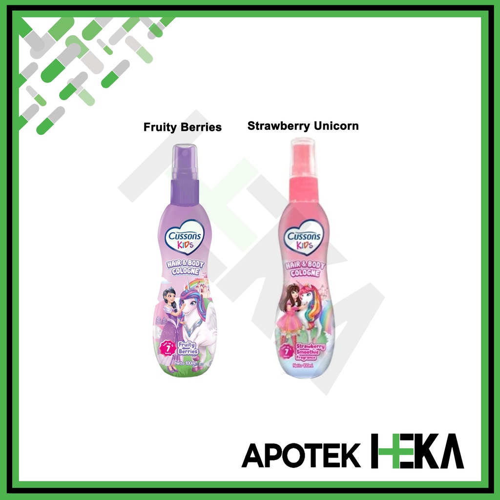 Cussons Kids Cologne 100 ml Fruity Berries / Strawberry Unicorn (SEMARANG)