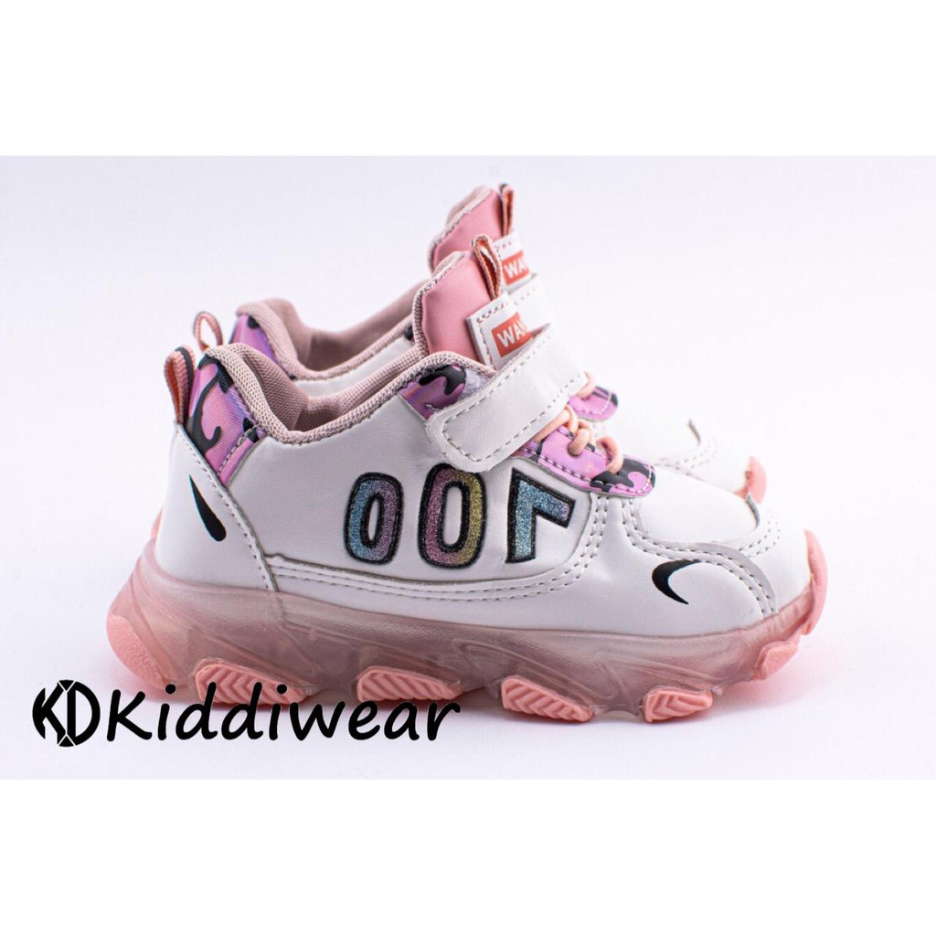 (Kiddiwear) Sepatu anak Led / Sepatu Anak Casual Import Usia 1-5 Tahun MBK62