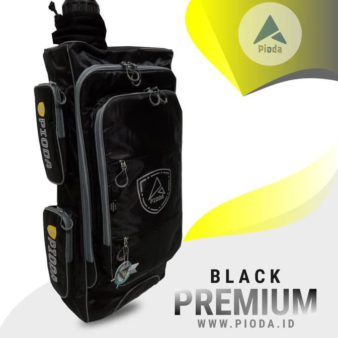 Tas Busur Panah / Backpack Panahan Pioda Premium Hitam