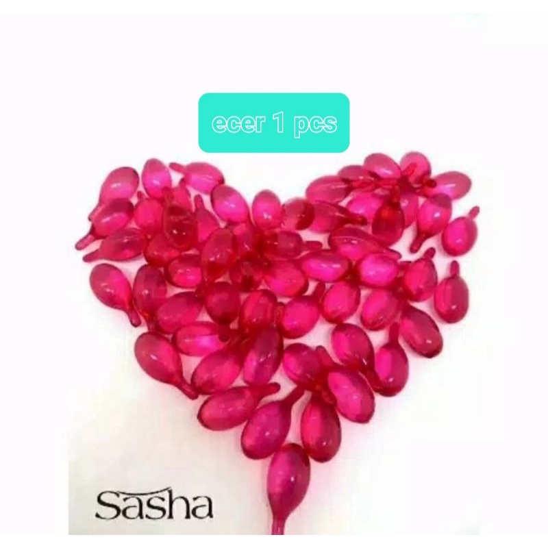 Jual SASHA HAIR VITAMIN / VITAMIN RAMBUT ( ECER ) ORIGINAL 100