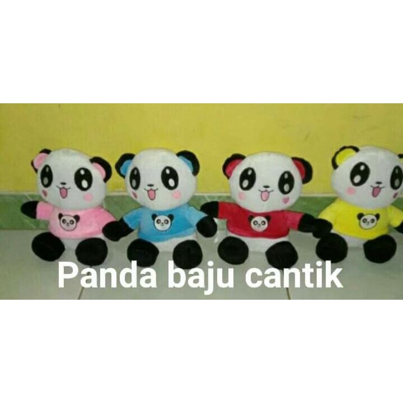 Boneka panda baby bus