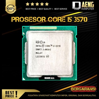 Processor Pc Merk Intel Core i5 3570 l Prosesor PC Intel Core i5 3570 Speed 3.40 GHz Original Murah