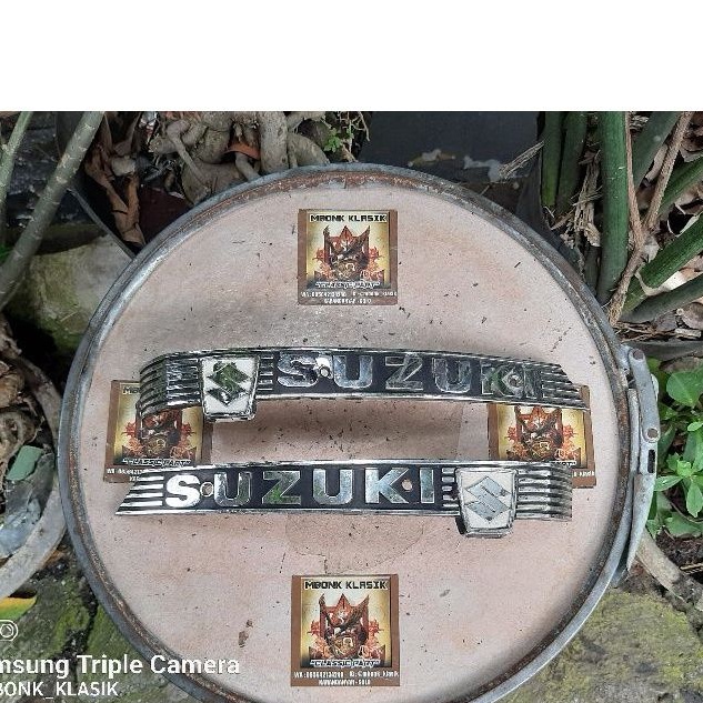 emblem tangki body suzuki fr fr70 fr80 ORIGINAL emblem tangki suzuki fr70 fr80 emblem body suzuki fr