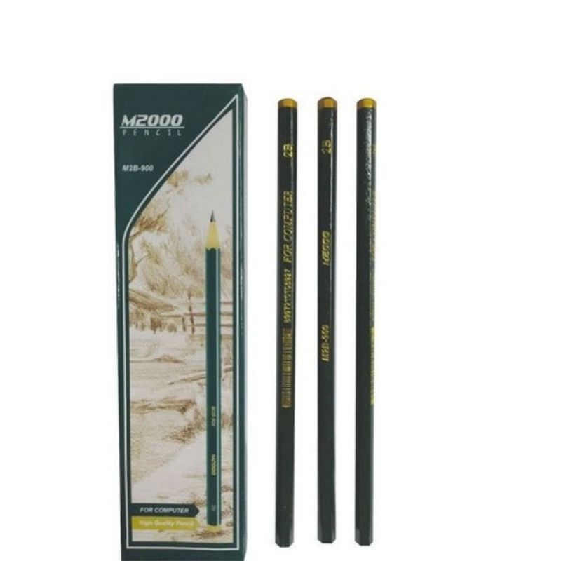 LT02 Pensil 2B Hitam M2000