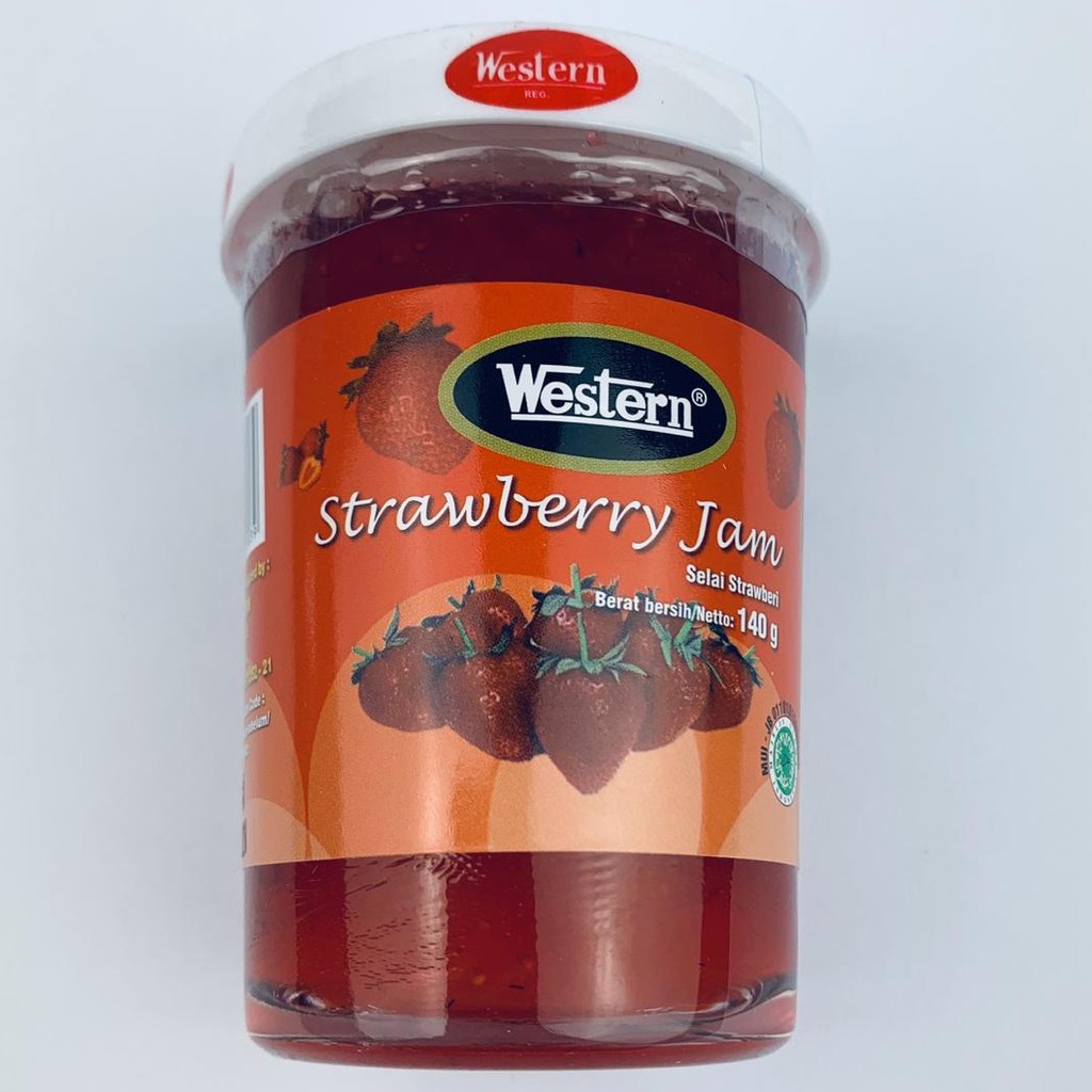 WESTERN SELAI ROTI RASA STRAWBERRY JAM 140g