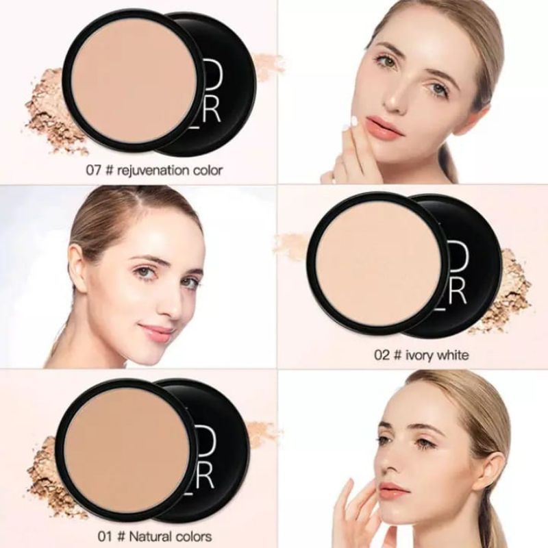 Bedak Images Professional Brand Pressed Mineral Powder Padat Waterproof Kecantikan