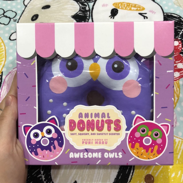 Puni maru animal donut squishy