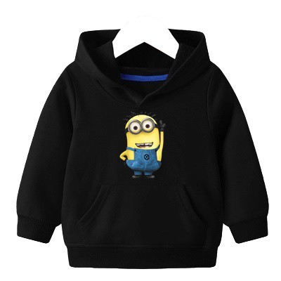 Hoodie Anak MInion Fleece Sweater Anak Murah