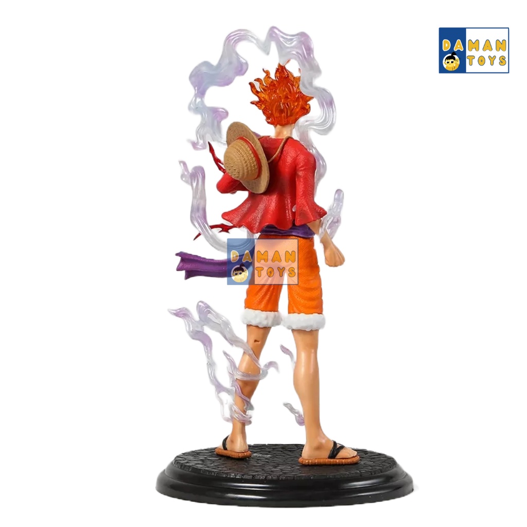 Figure Nika Luffy Gear 5 Anime One Piece Joy Boy Nika Sun God Mainan Pajangan