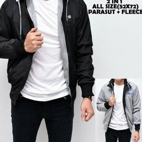 ◄ JAKET BOLAK BALIK PRIA JAKET PARASUT COWOK JAKET BB DEWASA ❉