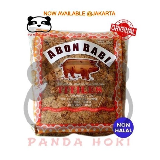 

Abon Babi Titiles 500gr [ Non - Halal ] ---Terbaru---