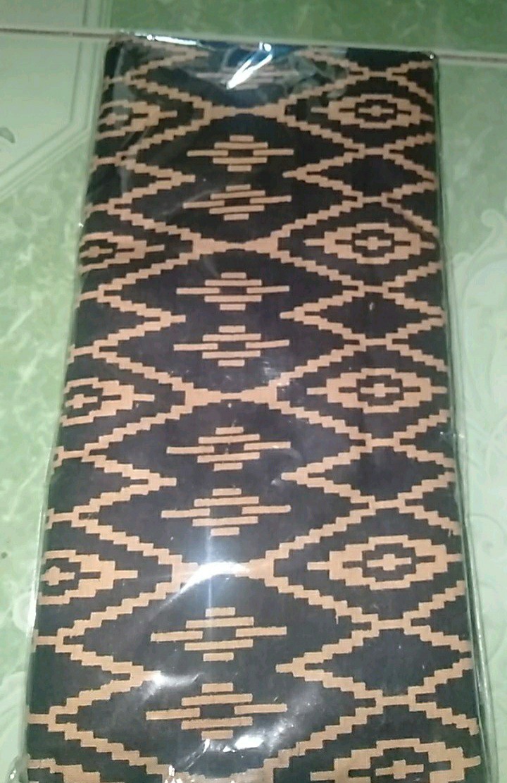 Kain Batik Pekalongan Coklat Hitam