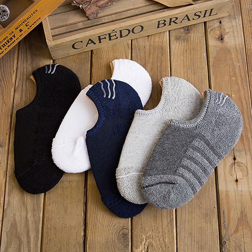 kaos kaki hidden pria Socks wanita kaos kaki handuk tebal  C011