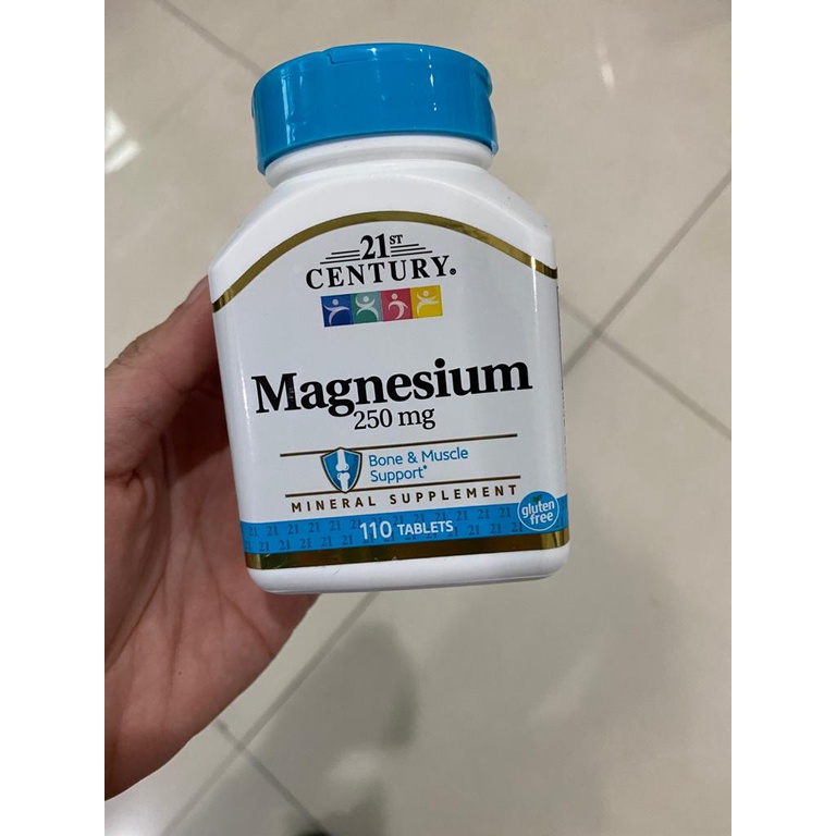 21st Century Magnesium 250 mg 110 Tablets USA