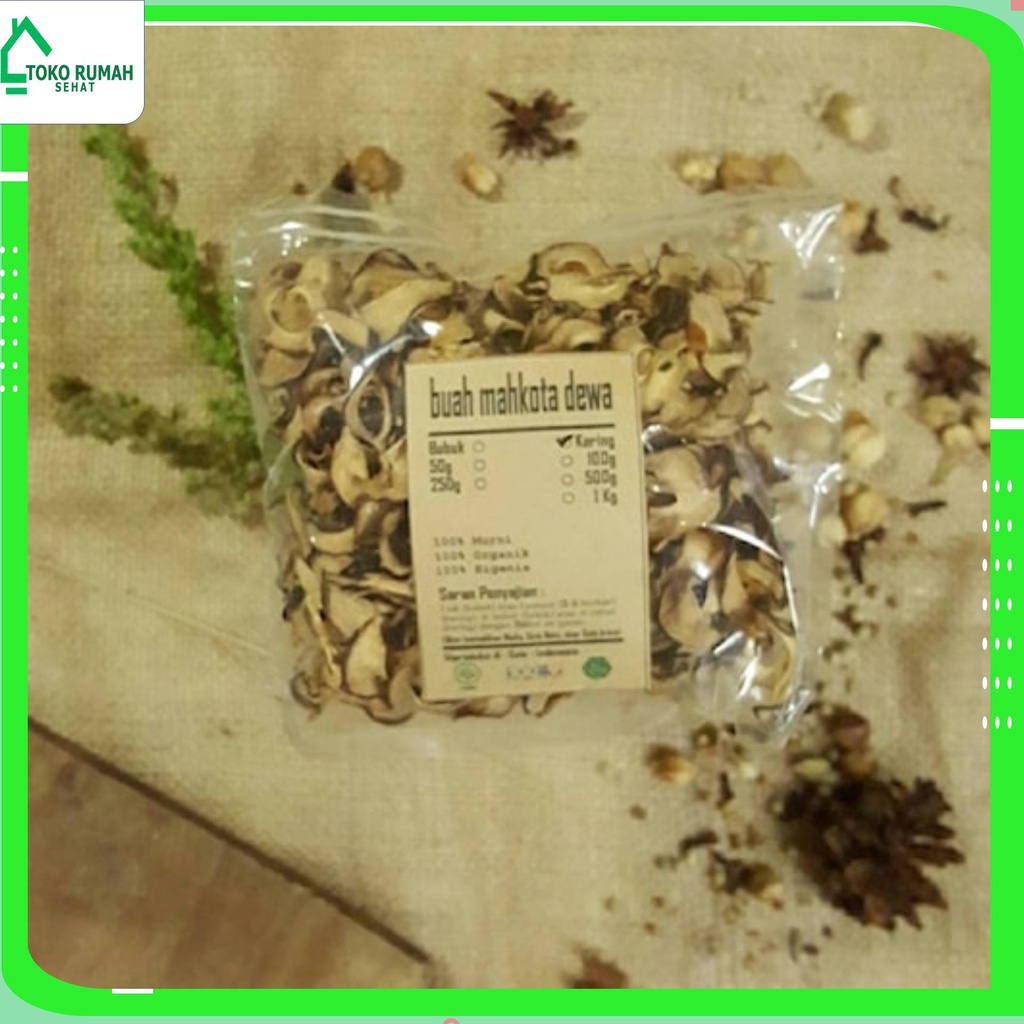 

MAHKOTA DEWA KERING 500gr - Phaleria Macrocarpa - MURNI - JSR